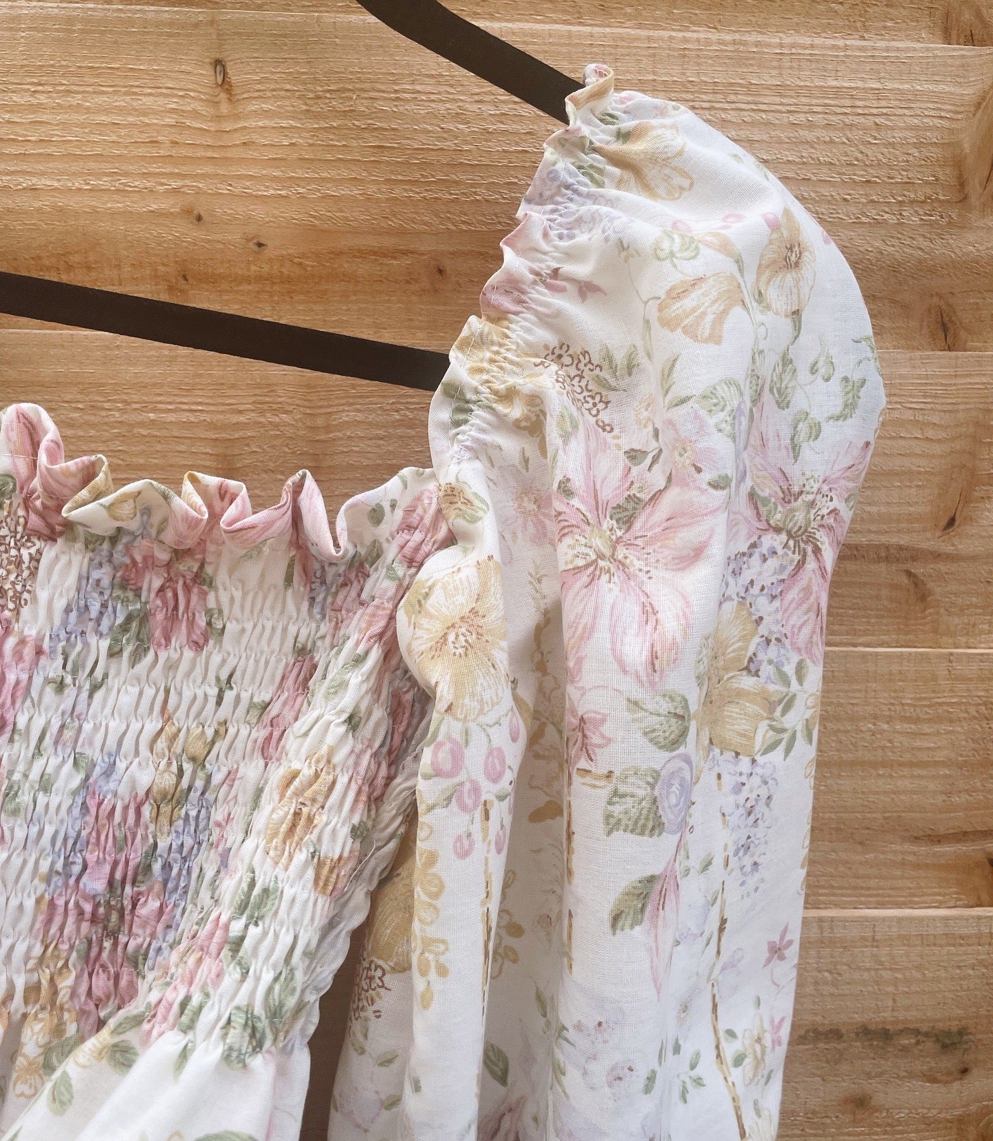 Jade dress in Garden print