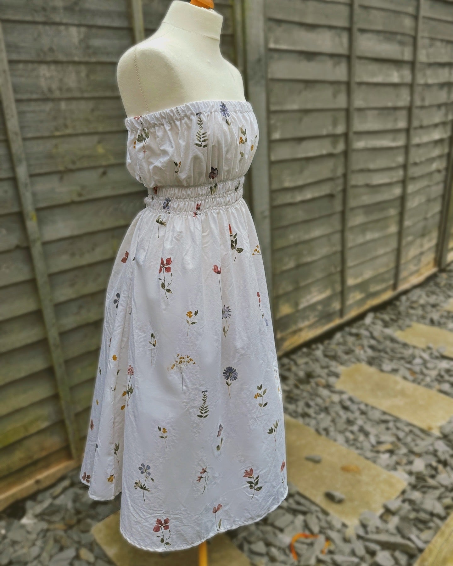 Bethany dress in repurposed Wildflower UK 10-14