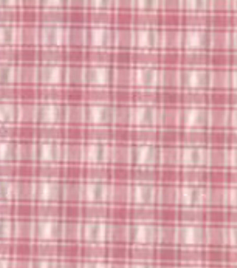 Gingham seersucker poly