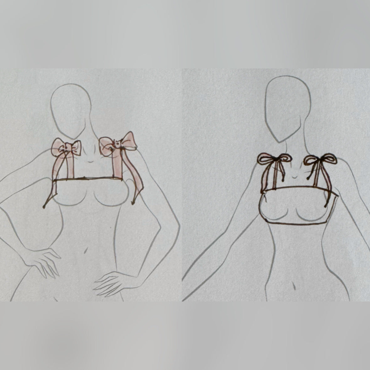 Tie shoulder strap add on